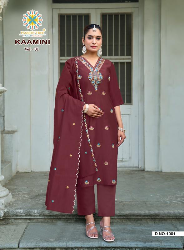 Passion tree kaamini vol-1 wholesale kurtis without company name